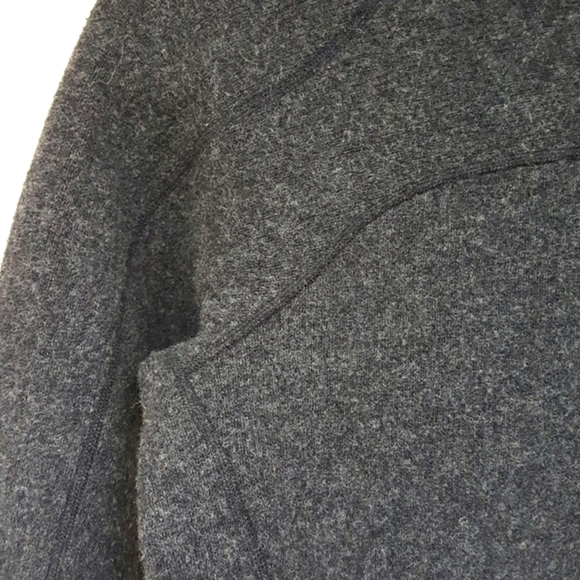 🏕 XS REI VINTAGE WOOL FLEECE COLD WEATHER TRAIL HIKING BASE LAYERING JACKET - Picture 8 of 12